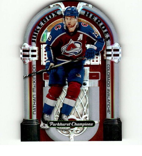 2022-23 Parkhurst Champions Jukebox Heroes #JH-3 Nathan MacKinnon Avalanche - Picture 1 of 2