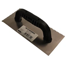 Marshalltown QLT Notched Trowel 1/8" x 1/8 x 7/16" Square 9" x 4 - 18640 NEW