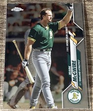 2020 Topps Chrome Update Mark McGwire #U-95 HR Derby-A's-Cardinals