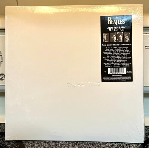 The Beatles S/T White Album Anniversary New & Sealed 2-LP 180gm +Poster+ Photos