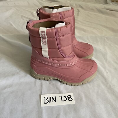 Oshkosh Pink Winter Boots toddler size 10 | eBay