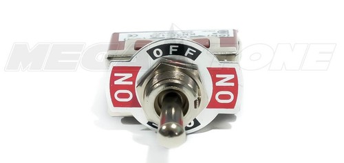 Toggle Switch Heavy Duty 20A/125V Momentary SPDT (On)-Off-(On) w/Waterproof Boot - Picture 5 of 9
