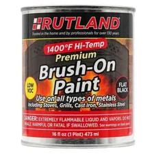 Rutland - Premium 1400°F Hi-Temp Brush-On Paint