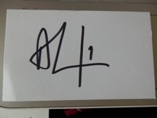 ANGUS GUNN  - ACTIVE / RETIRED PLAYERS - ALL LEAGUES - AUTOGRAPHED  CARDS