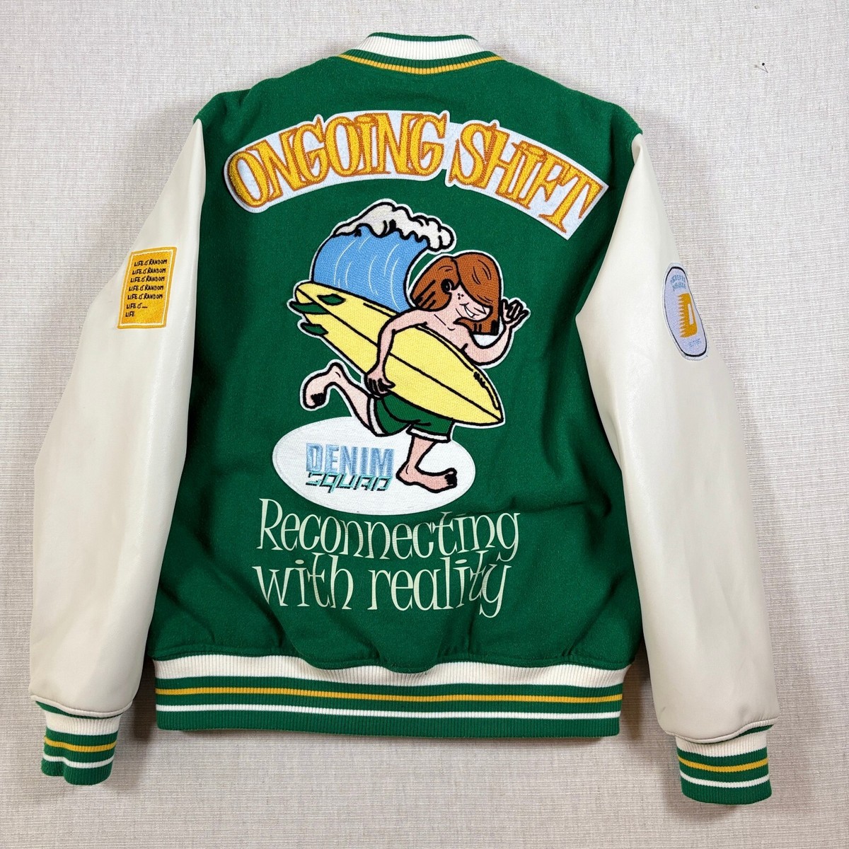 ZARA Varsity BOMBER JACKET Limited Edition Adult Medium US