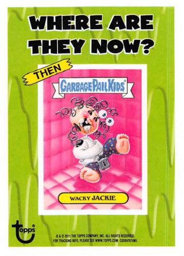 GARBAGE PAIL KIDS 2011 FLASHBACK SERIES 2 PICK-A-CARD YELLOW BASE STICKERS TOPPS - Picture 315 of 321