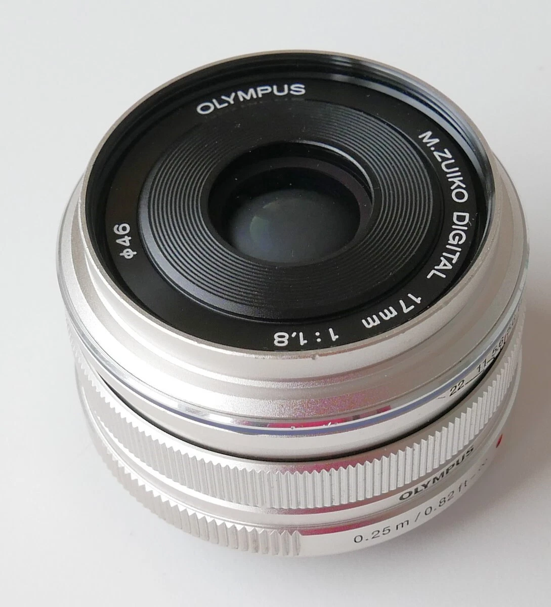 25+ Olympus M. Zuiko f/1.8 Camera Lenses 17mm Focal for sale