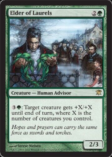 Elder of Laurels - Foil ~ Moderately Played Innistrad MTG Magic UltimateMTG Gree - Picture 1 of 1