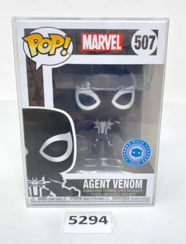 Funko Pop! Figura Vinilo Marvel AGENT VENOM # 507 Pop In A Box Exclusiva
