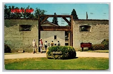 Sacramento, CA California, Sutter's Fort, Vintage Postcard Posted 1967