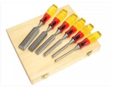 Irwin Marples Splitproof Chisel Set of 6 Bevel Edge 6mm to 32mm MAR373S6 M373