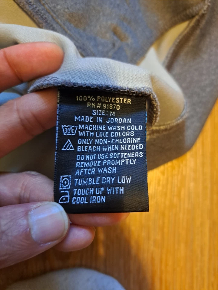 Chaqueta GOLF Pebble Beach Performance Hombre Gris Medio Poliéster Foto 3 de 4