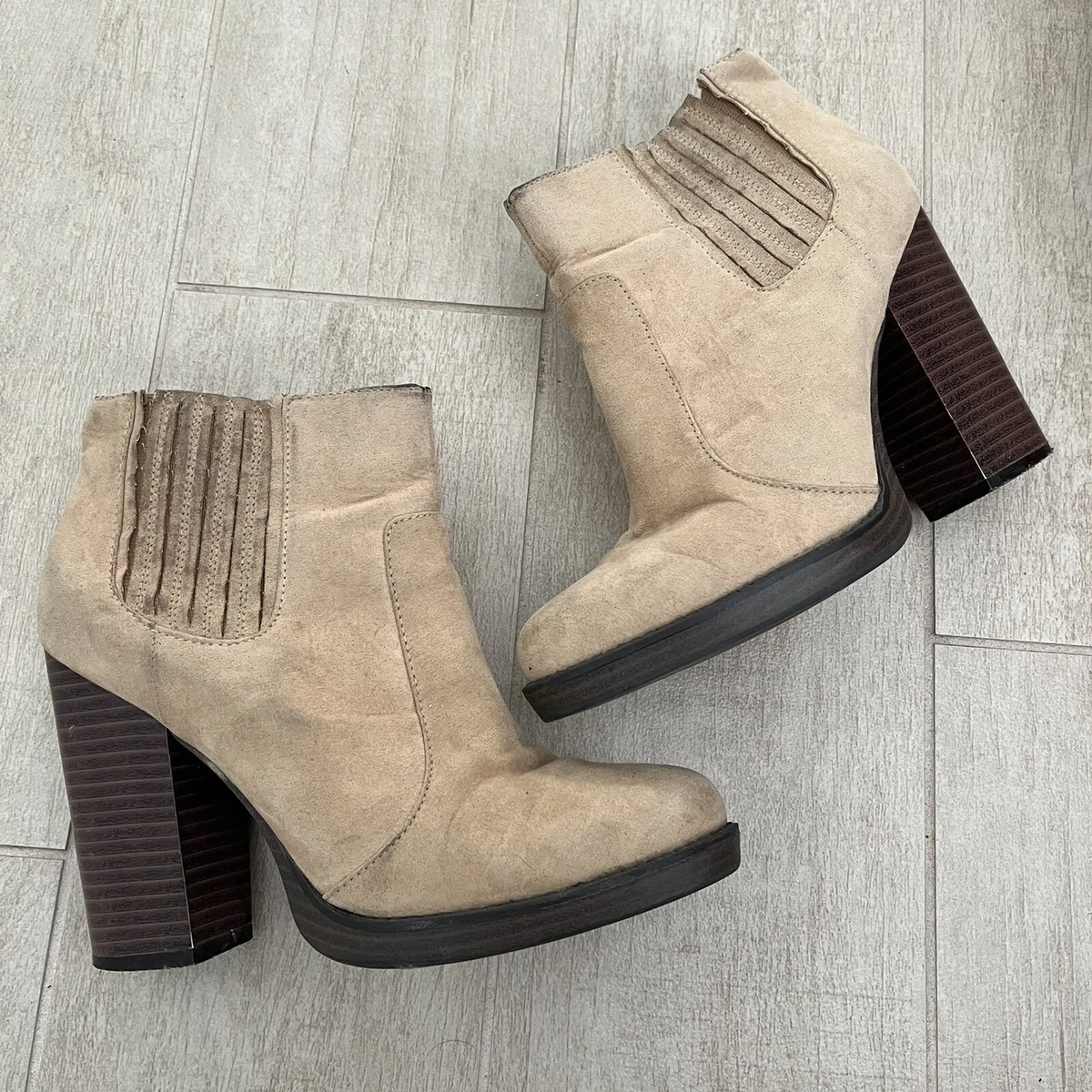 Zara beige ankle clearance boots