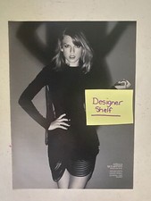 Taylor Swift In Black Stella McCartney Dress 2014 Magazine Photograph