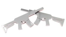 Chrome AR15 Decals for your Rig! 100% USA Made!