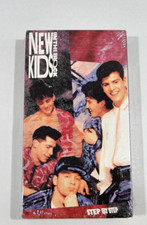 Vintage New Kids on the Block "Step by Step" VHS Factory Sealed