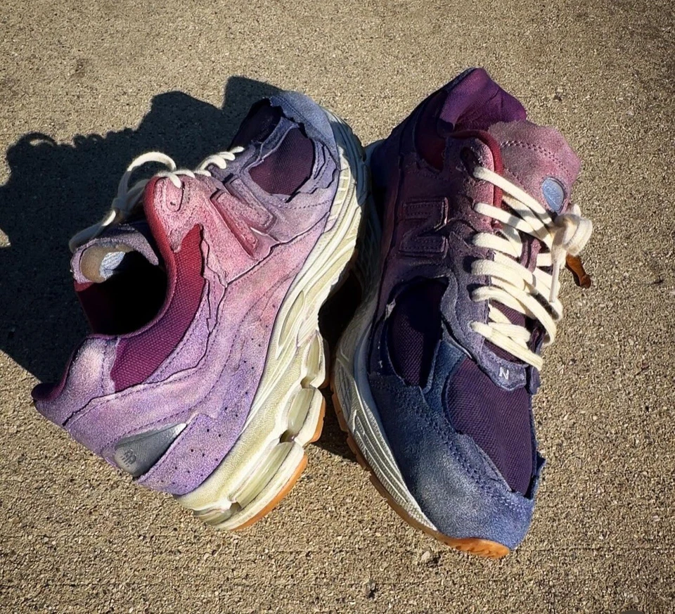 ✅ New Balance 2002R Protection Pack Distressed CUSTOM "Red Skies at Nite" 10.5 - Image 4 of 4