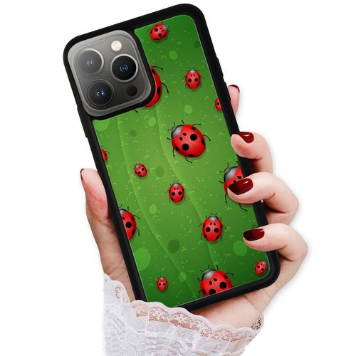 For iPhone SE XS XR Max 5 6 7 8 Plus Anti scratch Cover small beetles Ladybugs - Picture 22 of 25