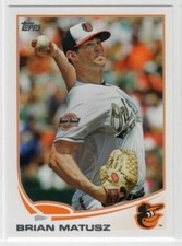 Brian Matusz 2013 Topps Baseball Base Common #217 Baltimore Orioles