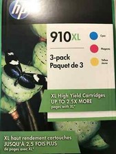 Genuine HP 910XL CMY High Capacity Ink Cartridge OfficeJet Pro 8020 8025