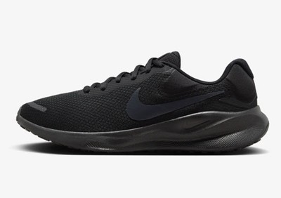 Nike Revolution 7 Mens Size 12 Shoes Sneakers Black Athletic Running FB2207-001 NIKE Revolution 7 Mens FB2207-001 (Black/White), Size 12  main image 4