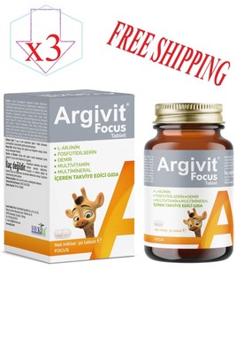 Argivit Focus Tablet   3x30 Tabletten