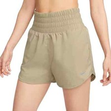 Nike DX6642 Women Dri-FIT Ultra High-Waisted 3" Lined Shorts XS Neutral Oli 41 