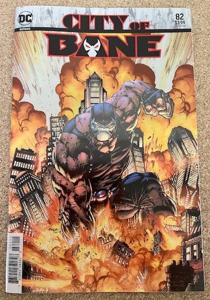 Batman #82 City of Bane Acetate Cover Comic