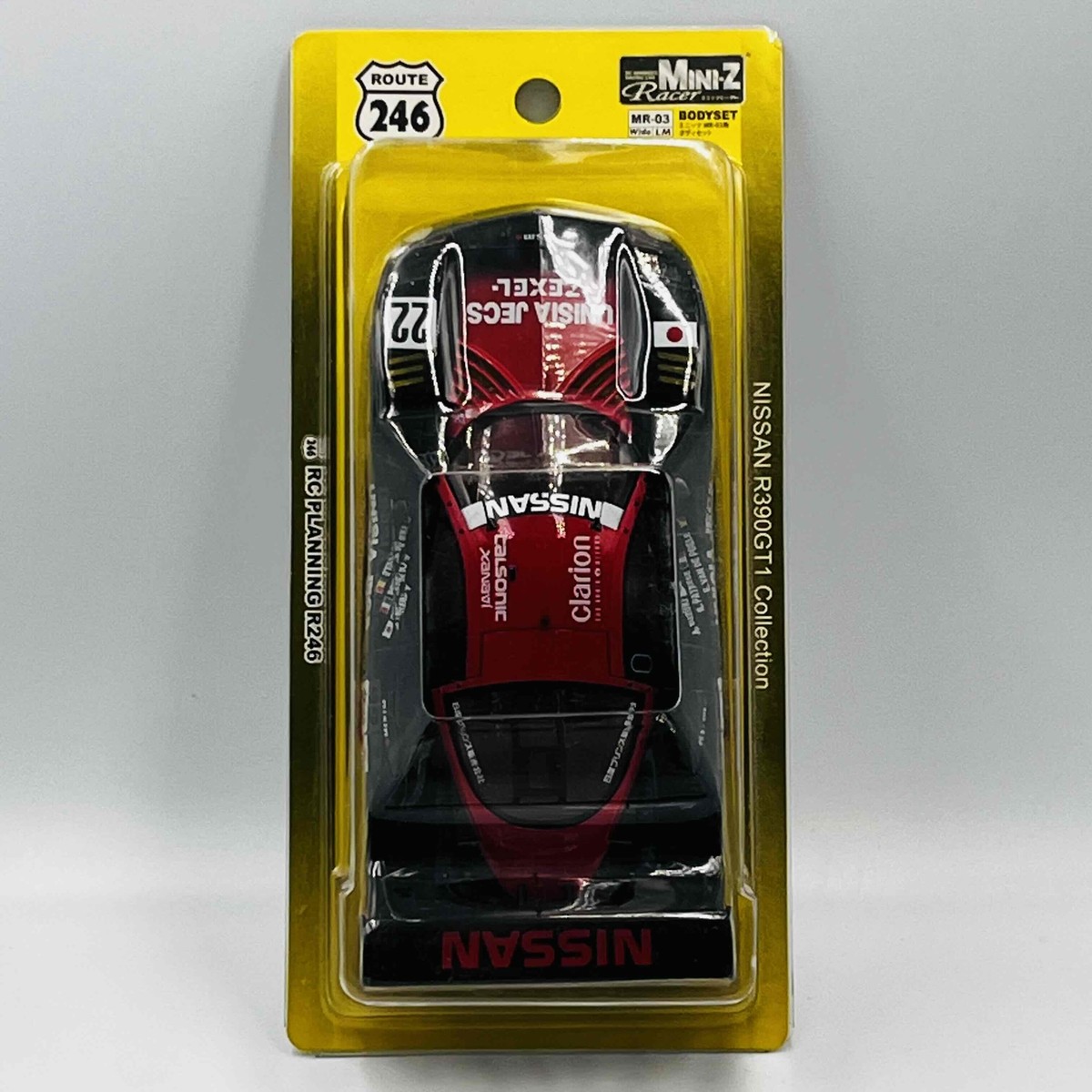 Kyosho Mini-z Racer B/S NISSAN R390GT1 LM1997 No.23 R246 Kyosho Mini-z Racer B/S NISSAN R390GT1 LM1997 No.23 R246