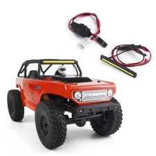 FLYXM Roof Lamp COB LED Light Bar for 1/24 Axial SCX24 AXI90081 Deadbolt RC Cars