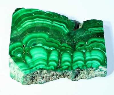 350 CT NATURAL FLOWER PLUME MALACHITE POLISH SLAB TILE UNTREATED GEMSTONE MJ-565
