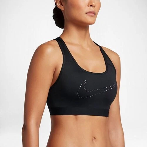 Nike Women's Pro Classic Cooling Sports Bra Black Sz XS 938825-010