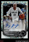 2025-26 Bowman Chrome Diamond Refractor Kiyomi McMiller 1st Rookie AUTO 007/100