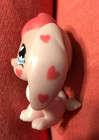 LPS Littlest Pet Shop #557 Pink Valentine Bunny Rabbit Hearts LPS Authentic HTF — photo 3