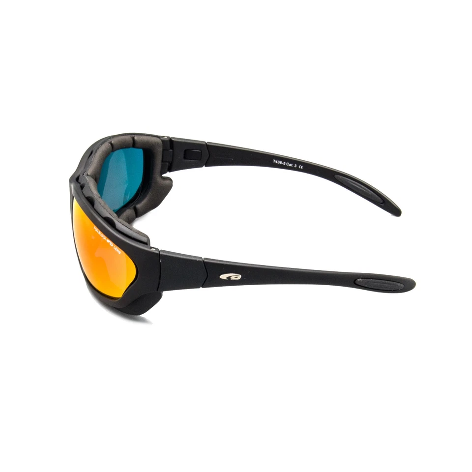 Goggle Sportbrille mit BÜGEL / BAND Wechselsystem Windschutz Kite Surf - Bild 3 von 3