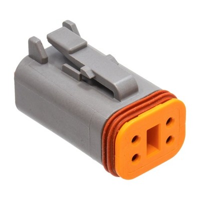 NAMZ, Steckverbinder Deutsch DT. Grau, Steckergehäuse, 4 Pin Universal