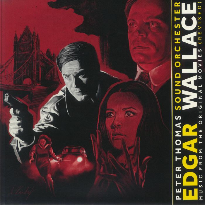 PETER THOMAS SOUND ORCHESTRA Edgar Wallace Soundtrack Gatefold Vinyl LP