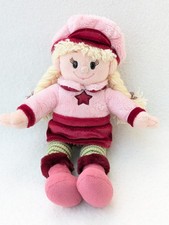 Tesco Chilly and Friends Emily Soft Toy Doll Pink Cuddly 2005 Stuffed Toy 25cm