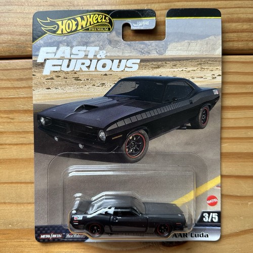 Hot Wheels Plymouth AAR Cuda 1970 Fast and Furious Premium 3/5 2024 New