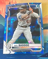 2021 Bowman Chrome Sapphire Edition - Akil Baddoo #34 (RC)