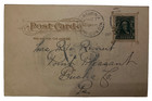 Antique 1908 45 Star U.S. Flag and German Flag Postcard — photo 2