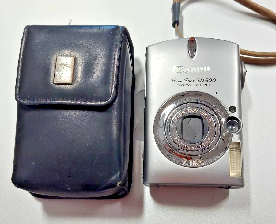 Canon PowerShot SD500 Digital Cameras for sale | eBay