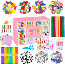 2000 PCS Arts and Crafts Supplies for Kids All-In-1 Craft Kit