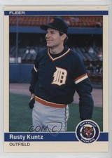 1984 Fleer Update Rusty Kuntz #U-66 0a5t