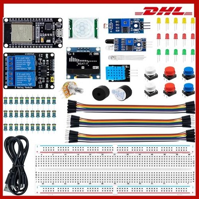 Einsteiger-Starterkit für das ESP32 ESP-WROOM-32 WiFi- und IoT-Entwicklungsboard