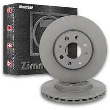 2x Zimmermann Bremsscheiben Black Z Ø356mm Hinten passend für Porsche Macan 95B