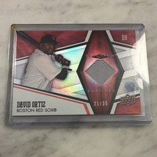 David Ortiz Big Papi 2008 Upper Deck Spectrum Relic /35 Red Sox HOF