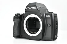 [Near MINT]  CONTAX NX Black 35mm SLR Film Camera Body from JAPAN