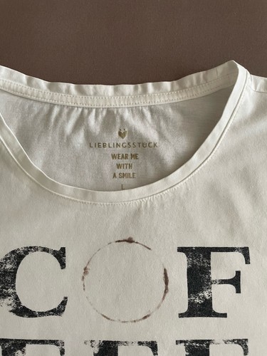Lieblingsstück T - Shirt Creme Weiß Gr. L - Bild 4 von 7