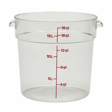 New Cambro RFSCW18135 Food Storage Container, (14736)
